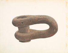 Anchor Link, c. 1938. Creator: Samuel Faigin.