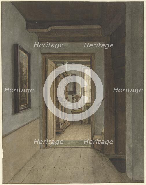 Indoors, 1786-1850. Creator: Gerrit Lamberts.