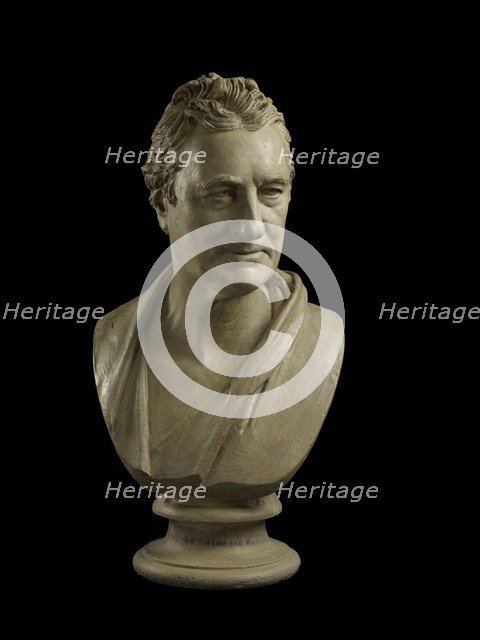 Bust of Sir Andrew Snape Hamond, Bt (1738-1828), 1818-1820. Artist: Francis Legatt Chantrey.
