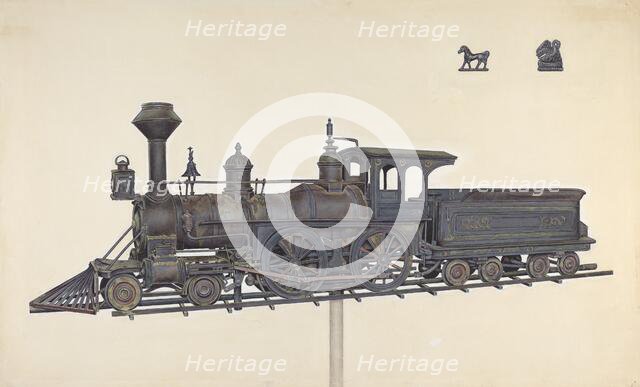 Locomotive, 1935/1942. Creator: Unknown.