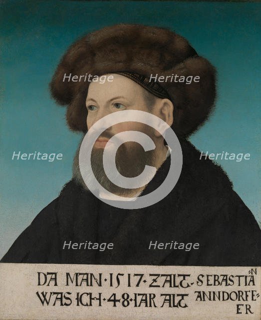 Sebastian Andorfer (1469-1537), 1517. Creator: Hans Maler.