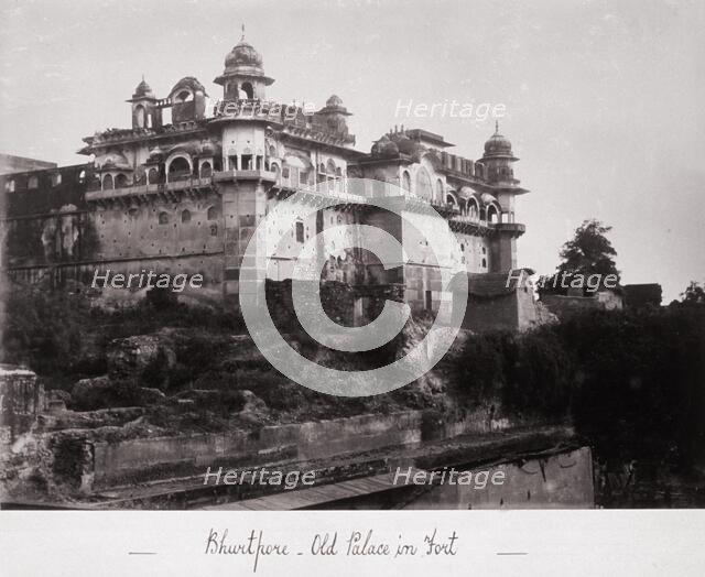 Bhurtpore - Old Palace in Fort, Late 1860s. Creator: Samuel Bourne.