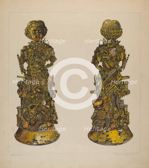 Figure, 1935/1942. Creator: Florence Truelson.