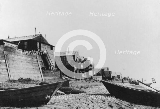 Fisherman's homes, 1916(?). Creator: Unknown.