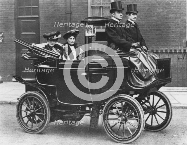 1902 City & Suburban electric victoria. Creator: Unknown.