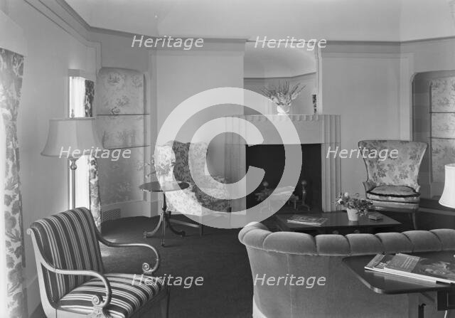 Ralph J. Cordiner, residence on White Oak Rd., Fairfield, Connecticut, 1939. Creator: Gottscho-Schleisner, Inc.