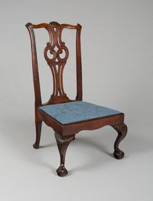 Side Chair, 1755/90. Creator: Unknown.