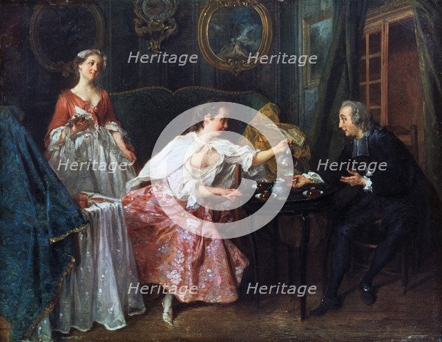 'The Four Times of the Day: Morning', 1739. Artist: Nicolas Lancret