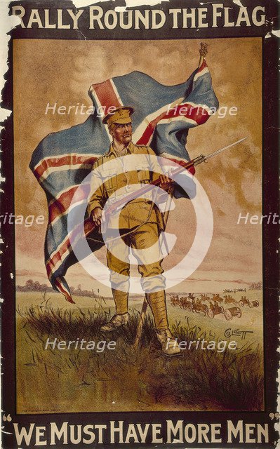 'Rally Round the Flag', c1914-c1918. Artist: Collett