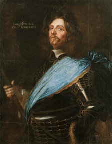 Portrait of Count Hans Christoff von Königsmarck (1600-1663) , 1651. Creator: Merian, Matthäus, the Younger (1621-1687).