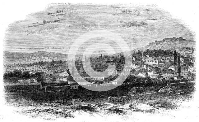 View of Smyrna from the west - Turkish Quarter, 1862. Creator: Unknown.