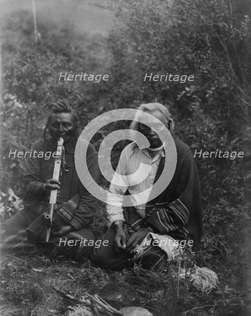 A smoke, c1905. Creator: Edward Sheriff Curtis.