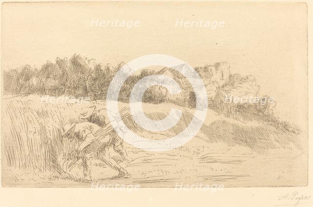 Harvesters (Les moissoneurs). Creator: Alphonse Legros.