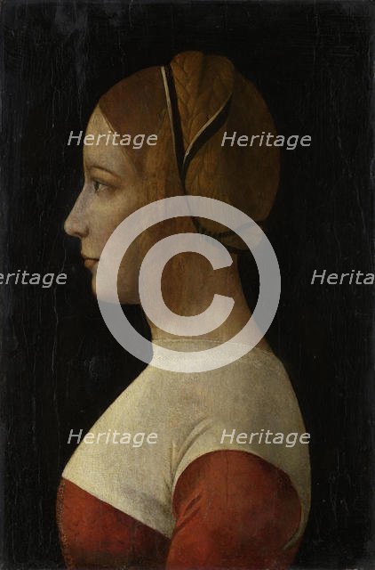 Portrait of a Young Lady, c. 1490. Creator: Foppa, Vincenzo (active 1456-1516).