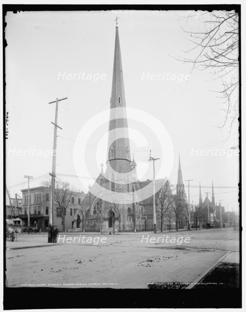 Third Street Presbyterian Church, Dayton, Ohio, c1902. Creator: William H. Jackson.