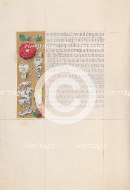 Hours of Queen Isabella the Catholic, Queen of Spain: Fol. 86v, c. 1500. Creator: Master of the First Prayerbook of Maximillian (Flemish, c. 1444-1519); Associates, and.