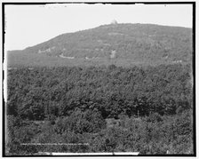 Mt. Tom and Mountain Park from the east, Holyoke, Mass., between 1900 and 1915. Creator: Unknown.