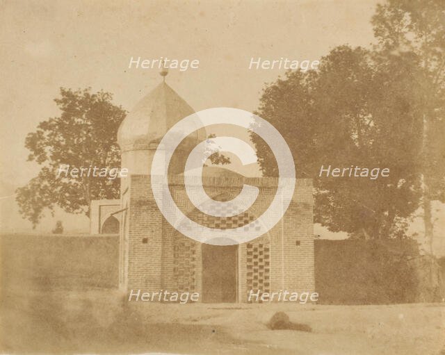 Tomb of the Khan of Khiva at Teheran, 1859. Creator: Luigi Pesce.