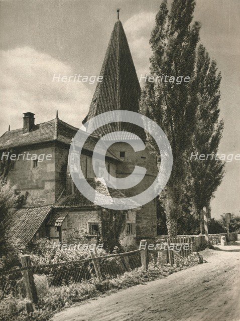 'Iphofen - Rodelseer Tor', 1931. Artist: Kurt Hielscher.