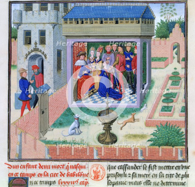 Alexander the Great, 15th century. Artist: Unknown