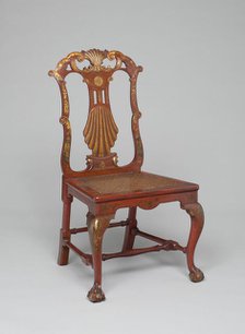 Chair, c. 1735. Creator: Giles Grendey.