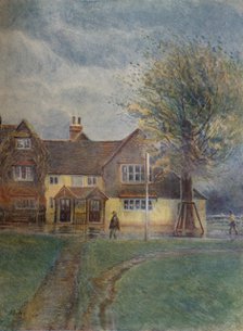 'Abinger Hatch Inn', 1911, (1914). Artist: James S Ogilvy.