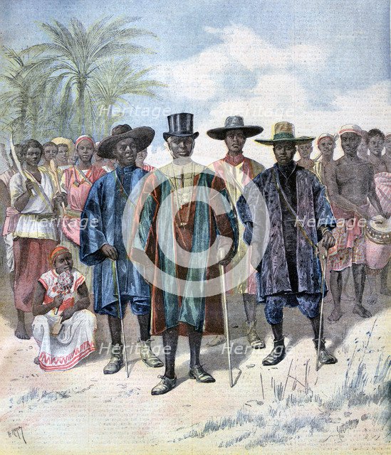 Dahomeans, 1893. Artist: Henri Meyer