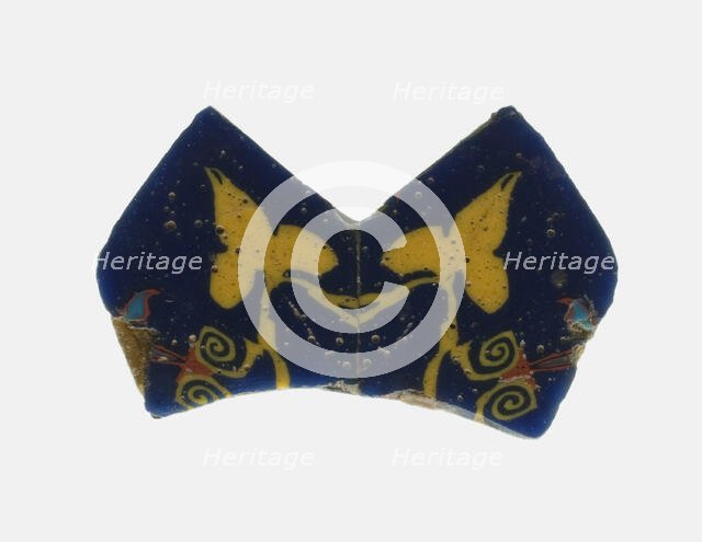 Fragment of a Floral Inlay, Italy, Ptolemaic Period-Roman Period, (1st century BCE-1st century CE). Creator: Unknown.