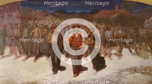 Stream of people (La Fiumana), 1895-1896.