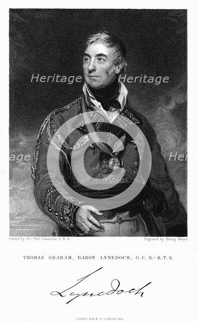 Thomas Graham, Baron Lynedoch (1748-1843), British soldier, 1831. Artist: Henry Meyer