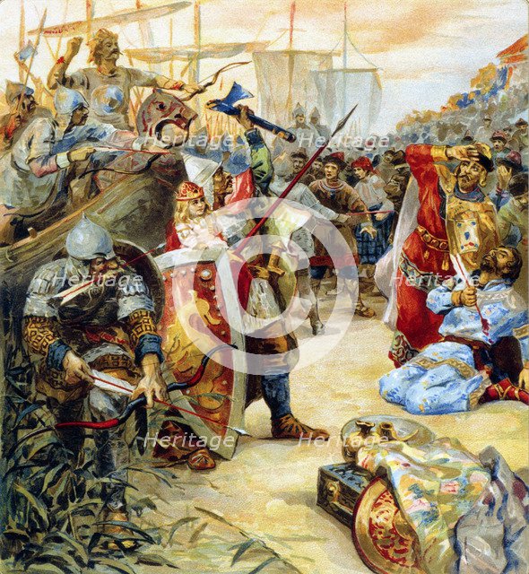 The Death of Askold and Dir, .