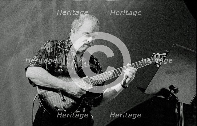 John Abercrombie, Brecon Jazz Festival, Powys, Wales, 2000. Artist: Brian O'Connor.
