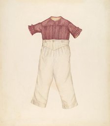 Boy's Suit, c. 1940. Creator: Dorothea Mierisch.