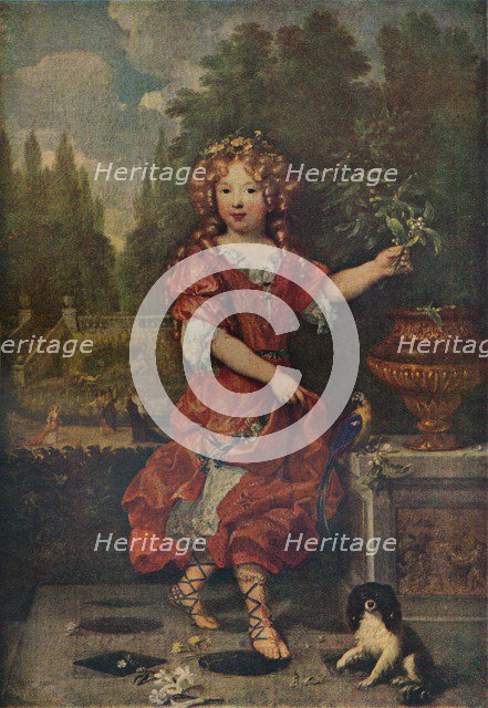 'Portrait of a Young Princess', c1688-1723 (c1927). Artist: Constantin Netscher.