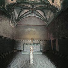 Chapel covered with Gothic ribs at the Pilate House in Seville.