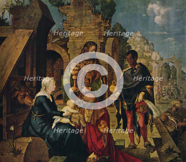 'The Adoration of the Magi', 1504. Artist: Albrecht Durer.