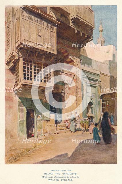 Street scene, Egypt, c1907. Creator: Walter Tyndale.