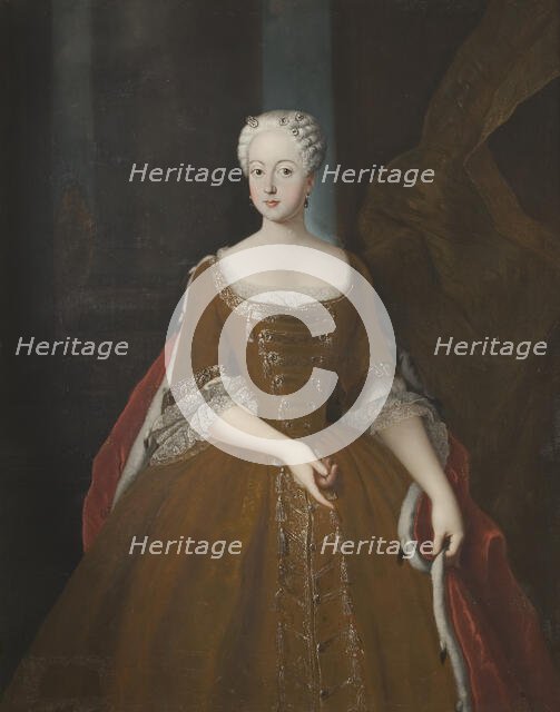 Fredrika Lovisa, Princess of Prussia, 1725-1730. Creator: Unknown.