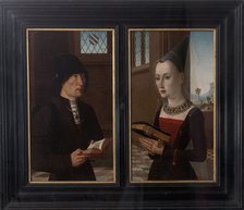 Portraits of the banker Pierantonio Baroncelli and his wife Maria Bonciani, 1489. Artist: Master of the Baroncelli Portraits (aktiv ca 1480-1490)
