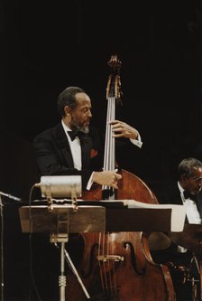 Percy Heath and Connie Kay, Royal Festival Hall, London, 1989. Creator: Brian Foskett.