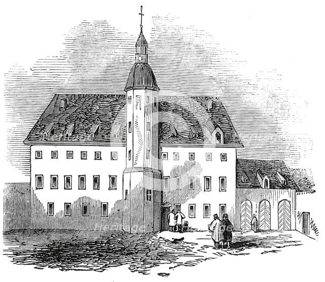 Luther's House, at Wittenberg, 1845. Creator: Unknown.