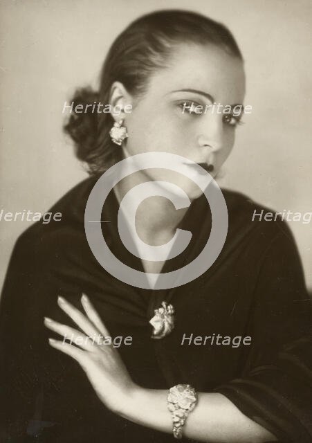 Female Portrait, French, about 1925. Creator: Yva.