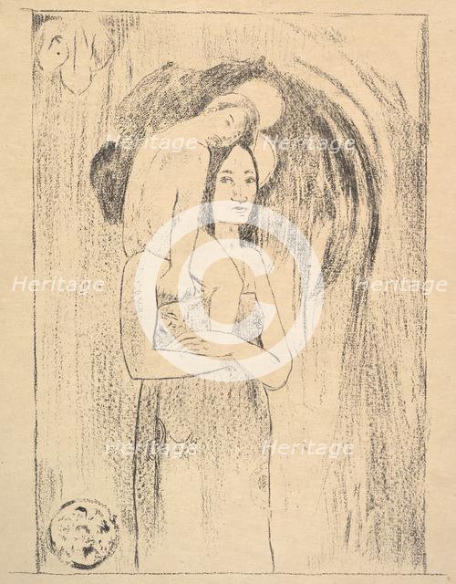 la Orana Maria, 1894-95. Creator: Paul Gauguin.