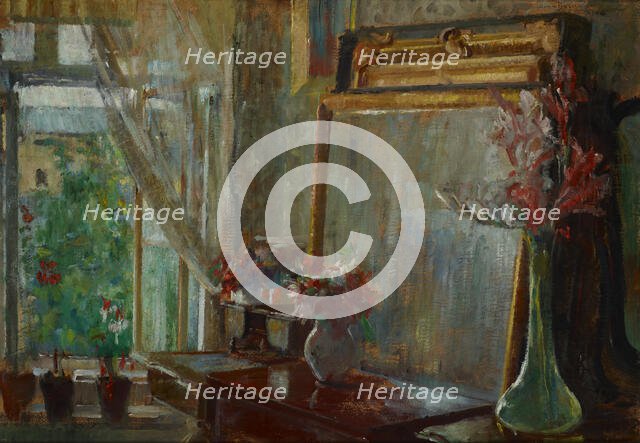 Interior, 1906. Creator: Olga Boznanska.