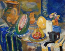 Portuguese still life, 1915. Creator: Delaunay, Robert (1885-1941).