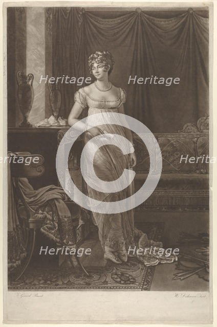 Madame Talleyrand, ca. 1808. Creator: William Dickinson.