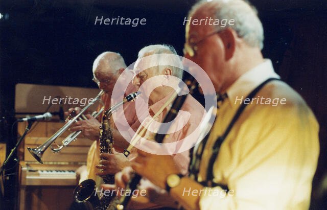 Ronnie Hughes, Harry Klein, John Barnes, Spice of Life,London, 2007. Creator: Brian Foskett.