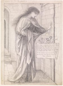 Pyramus and Thisbe - Thisbe, 1864. Creator: Sir Edward Coley Burne-Jones.