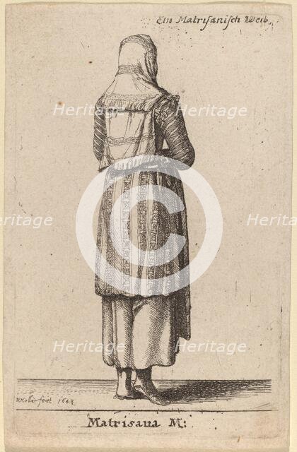 Matrisana M., 1648. Creator: Wenceslaus Hollar.