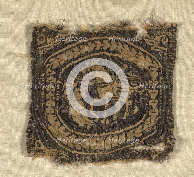 Square Panel, Egypt, Roman period (30 B.C.- 641 A.D.), 4th/5th century. Creator: Unknown.